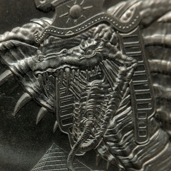 The Egyptian Dragon 1 oz .999 Silver Round BU. Limited mintage 15,000 rounds! - Picture 2 of 4